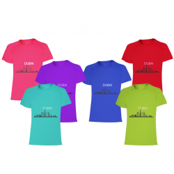 6 Pice Set Assorted Color T Shirt For Men, TS665